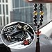 Silence Shopping Automobile Gear Beads Car Hanging Decor Ornament Decoration Rearview Mirror Glass Peace Pendant