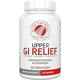 Silver Fern GI Relief - Natural Herbal Supplement - All Natural with Artichoke Leaf Extract, Ginger Root Extract, and GutGuard Licorice Flavonoids (1 Bottle - 60 Capsules - 30 Day Supply)