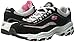 Skechers womens D'lites - Life Saver Memory Foam Lace-up Sneaker,Black/Pink,7.5 M US