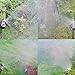 Kangnice 2pcs Brass Agricultural Misting Spray Nozzle Garden Sprinkler Irrigation System