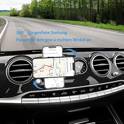 ICAILIN Car Phone Holder for Mercedes-Benz A/B/C/E/S Class, Mini Countryman/Cabrio, Ford Mustang, Suzuki Swift Vitara, Citroen berlingo Fiat 500 Renault Alaskan
