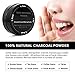 Vassoul Teeth Whitening Powder - Natural Coconut Teeth Whitening Charcoal Powder. Mint Flavor Safe and Effective Tooth Whitener Solution