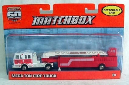 matchbox mega ton fire truck