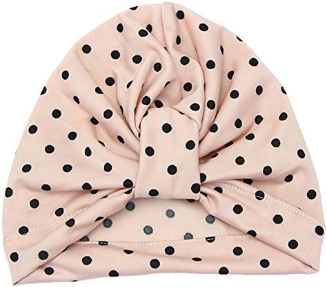 WYTD Baby Toddler Kids Turban Hat Knot Beanie Dot Print Indian Cap Photo Props