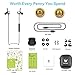 Bluetooth Headphones, OldShark Wireless Sports Earphones Smart Magnetic In Ear Earbuds with Mic, IPX6 Waterproof Sweatproof Stereo Headset, Noise Cancelling for Gym Running Workout, Space Gray