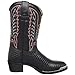 Durango BT840 Lil' Black Lizard Western Boot (Toddler/Little Kid/Big Kid),Black Lizard N' Chrome,1 M US  Little Kid