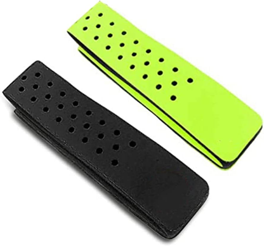 lehua 2Pcs Replacement Armband Soft Strap for Heart Rate Monitor Black Green