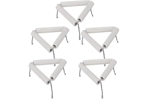 HZTYYIER 5pcs 65mm Cruciblewith Clay Pipe Stems ClayLaboratory Holder Lab Crucible Holder Ceramic Pipes and Iron Wire