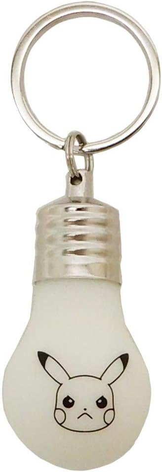 Amazon ポケットモンスター キーホルダー 電球型蓄光キーリング ピカチュウ ぷんぷん ポケモン アニメ 萌えグッズ 通販