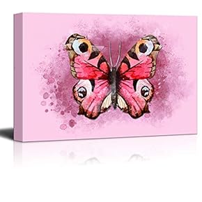 Gorgeous Colorful Butterfly Pictures Home Wall for Bedroom...