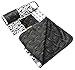 Dear Baby Gear Bears Deluxe Baby Blanket - Reversible, Milestone & Newborn Gifts for Girls and Boys - Plaid,Bears, Moose, Mountains, Woodgrain Faux Quilt - Black Woodgrain- 40