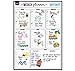 Magnetic Dry Erase Weekly Calendar for Fridge: with Stain Resistant Technology - 17x12