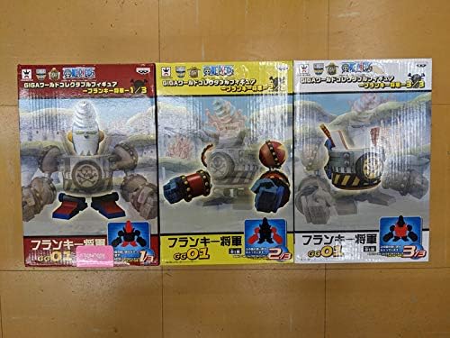 Amazon Gigaワールドコレクタブルフィギュア Wcf ワンピース One Piece Gg01 フランキー将軍 1 3 2 3 3 3 全3種セット ワーコレ フィギュア ドール 通販