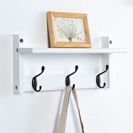 Perchero madera blanco amazon | Percheros de pared, percheros de pie...