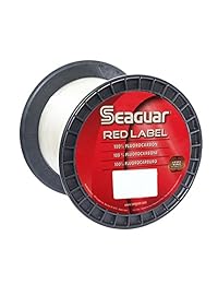 Seaguar, etiqueta roja, hilo de pesca de fluorocarbono de 1000 yardas