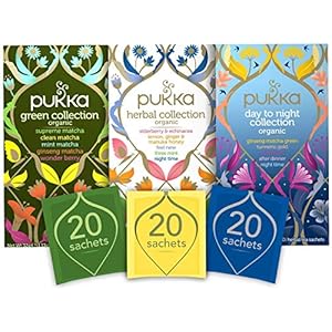 Pukka Thee Collections Bundel – 60 zakjes – 3 smaken x 20 zakjes