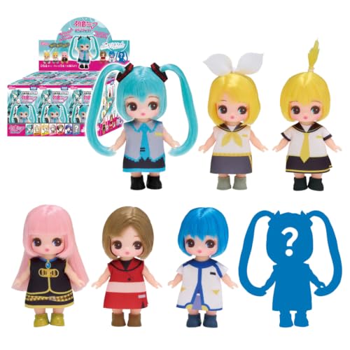 タカラトミー(TAKARA TOMY) リカちゃん ドール ぷちリカちゃん 初音ミクコレクション BOX 着せ替え おままごと おもちゃ 3歳以上