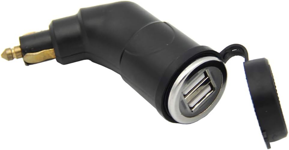 F800GS F650GS F700GS R1200GS Double USB Port Adapter w/LED Light for BMW F 650/700/800 GS | R 1200 GS