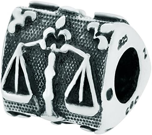Zable Sterling Silver Scales of Justice Bead