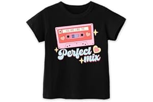 JUNEIGHTEE Toddler Valentines Day Shirt Boys Girls Kids' Valentine's Day T-Shirts,3-6T, Love Letters, Red Hearts, Soulmate, Match...