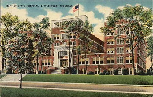 Baptist State Hospital Little Rock Arkansas Ar Original Vintage