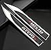 2pcs Auto car Dagger Fender Emblems Sticker Badge Decals fit for Black NISMO NEW