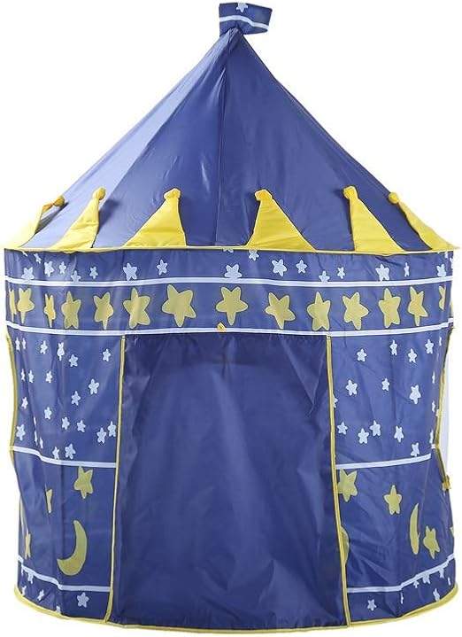 blue play tent