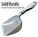 iPrimio - Non Stick Coated - Deep Sifter Shovel - Designed by Cat Owners - Cat Litter Scooper, Kitty Litter Scoop, Deep Cat Poop Shovel - Super Solid Handle - Does Not Include Wall Hanger (Patented)
