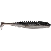 Northland Tackle Eye-Candy Paddle SHAD / 3.5" / 5 Pack/GLO Fathead