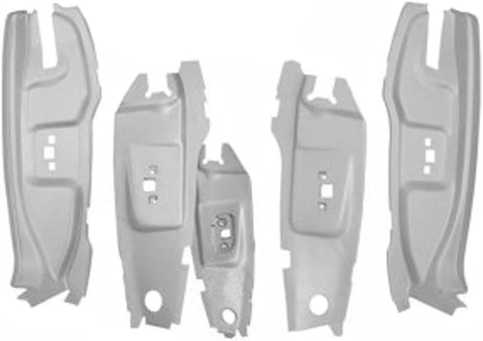 Mustang Dynacorn 'B' Pillar Panel In Weld-Thru Primer Set Coupe/Convertible 1965-1966