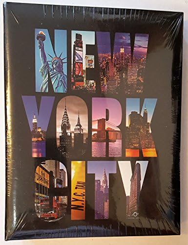 New York City NYC Photo Album - Holds 4x6 Pictures (Holds 100 Pictures)