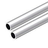 uxcell 6063 Aluminum Round Tube, 300mm Length 14mm