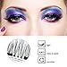 Magnetic Eyelashes, Magnetic Lashes Extensions Short 3D Reusable No Glue Ultra Soft & Thick For Natural Look (1 Pairs 4 Pieces) Black