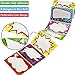 Fancy Land 200 Pcs Colorful Name Tags Labels Perforated Roll Tag for Classroom School Office Home Mailing