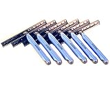 Razorba GOAT Wide Disposable Double Razor with Aloe Moisture Strip for Back Hair Shaving and Body Shaving, 6 Count