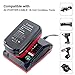 Lasica 18V 3.0A Fast Battery Charger PCXMVC Replacement for Porter-Cable 18-Volt PC18B NiCd, NiMh & Lithium Cordless Tool Battery Packs PC18BL PC18BLEX Compatible with Porter Cable 18V Charger PCMVC
