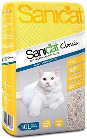 (2 Pack) Tolsa - Sanicat Cat Litter Classic Original 30L