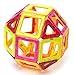 Magical Magnet 40PC Set with Wheels! Super Power Magnet Building Blocks - Great for Car Building Fun!!