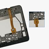 LADYSON Black LCD Display Touch Screen Assembly w/ Frame for Samsung Galaxy Tab view 5