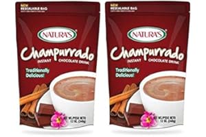 N2 Natura's Champurrado Chocolate Instantaneo 2 PACK 340 gr. c/u | Instant Chocolate Drink 2 PACK 12. oz. each.