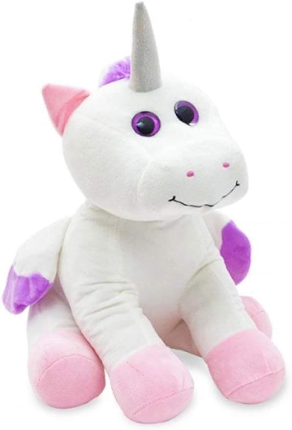 Magical Misty Unicorn Plush Cuddly Teddy Sparkly Horn Wings 25cm Small Soft Toy