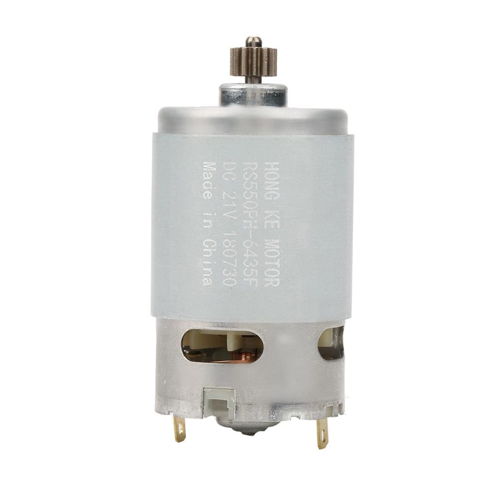 Artillery DC Gear Motor,Two Speed 12 Teeth Electric Motor,High Torque Low Noise Industrial Electric Engine for Electric Drill Screwdriver Maintenance Replacement Parts (21V)