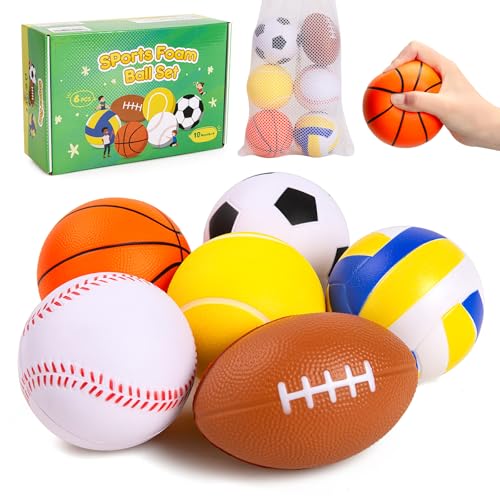 Innotoys Balls for Toddlers Babies, Soft Baby Toys, 6 Pack 3.5