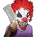 Halloween Mask Music LED Mask Sound Reactive Light Up Mask for Party and Any Festival (red)