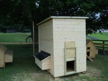 Chicken Coop Walk In Shed 100x120x180 Amazoncouk Pet Supplies