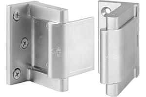 BAOWEIJD Home Security Door Lock,2 Pack Child Proof Door Reinforcement Lock with Upgraded Stainless Steel Screws for Inward Swinging Door,Privacy Door Latch Defend Home and Hotels