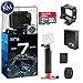 GoPro Hero 7 (Black) Action Camera w/ Extra Battery and Floating Grip Bundle