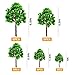 23Pcs Model Trees Scenery Model Plastic Artificial Layout Rainforest Diorama, Building Model Trees, Fake Trees for Projects Model Train Railways Architecture Landscape
