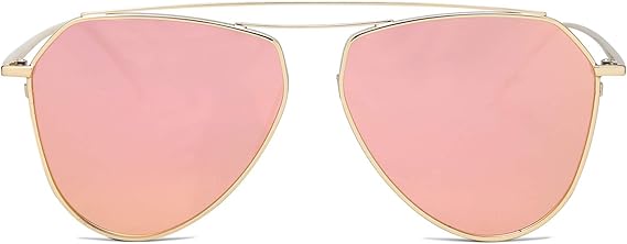 lentes rosados de sol