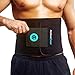 ActiveGear Waist Trimmer Belt for Stomach and Back Lumbar Support, Large: 9" x 46" - Blue primary